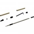 Slimline Pencil Hardware Kit Black Chrome