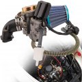 Glenparts Pd18j Gy6 50cc Carburetor With 2-pin Male Electric Choke 18mm Intake Manifold For Mopeds Scooters Panterra Freedom