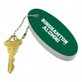 Graphics More Binghamton University Bearcats Alumn Floating Keychain Oval Foam Fishing Boat Buoy Key Float