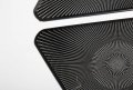 Fit For 2015-2022 Toyota Tacoma 2pcs Black Stainless Steel Speaker Cover Trims Accessories