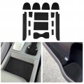 Cdefg Fit For 2022 2023 Frontier Interior Cup Holder Mats Center Console Pocket Rubber Set Anti Slip Door Slot Mat Coaster Pad 