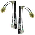 Brock Replacement Driver And Passenger Rear Power Window Lift Regulators For 1997-1999 5 Series 51358159835 51358159836 