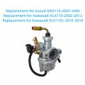Waltyotur Motorcycle Carburetor Replacement For Kawasaki Klx110 Klx110l Suzuki Drz110 Carb