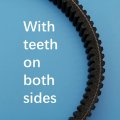 Tuzliufi Drive Belt Compatible With Polaris Rzr Pro Xp Turbo S 4 Tooth On Both Sides Approx 1119a 38a 16 7 Mm New Z690