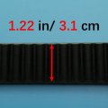 Tuzliufi Drive Belt Compatible With Polaris Rzr Pro Xp Turbo S 4 Tooth On Both Sides Approx 1119a 38a 16 7 Mm New Z690