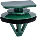 25pcs Rocker Panel Moulding Retainer Clip For Mazda D10e-51-sj3 Fits 3 5 Cx-3 Cx-9 Miata And Mx-5 2016 On Green Nylon With