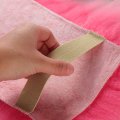 Galpada 2pcs Unique Car Accessories Pink For Easy Installation Auto Center Console Armrest Pad Fluffy Wool Cushion Universal