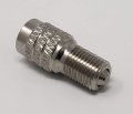 Muzzys Pack Of Four Double Seal Flow Through Valve Stem Tire Caps Inflate Thru For High Pressure Truck Car Rv Semi Bus Tires