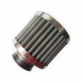 Carbex 10an Polished Aluminum Oil Catch Can Reservoir Tank W Breather Filter Baffled Silver