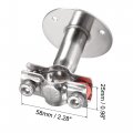 Uxcell Wall Mount Ceiling Pipe Support 304 Stainless Steel Adjustable Strap Clamp For 15-19mm
