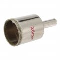 Uxcell 2pcs 26mm Diamond Coated Hole Saw Drill Bits For Glass Ceramic Tile Marble Rock Porcelain Bottles Pots Brick