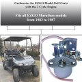 Glenparts Carburetor Replaces For Ezgo Marathon Golf Cart Engine 2 Cycle 82-87 Club Car 1988 Part