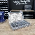 18-8 304 Stainless Steel Serrated Hex Flange Bolt Screw Nut Assortment Kit