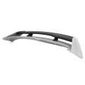 Hecasa Roof Spoiler Compatible With 2012-2018 Ford Focus Hatchback Models Rear Wing Plastic Gray Black