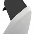 Hecasa Roof Spoiler Compatible With 2012-2018 Ford Focus Hatchback Models Rear Wing Plastic Gray Black