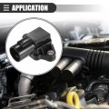 Motoforti Map Manifold Air Pressure Sensor Absolute Replacement For Honda Cr-v 2 0l L4 1997-2001 Plastic No 37830-p8e-s00 Black