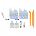 1 Set 5050smd Led Cabin Lamp 6000k Car Interior Dome Light For Toyota Gr86 Zn8 R3 10 Subaru Brz Zd8 8 White 