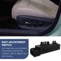 12451498 Front Right Power Seat Control Passenger 8 Way Adjustment Switch For 2007-2013 Chevy Silverado 1500
