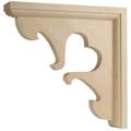 Waddell Manufacturing Cb727 Pr Decor Heart Bracket 