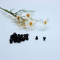 Uxcell 20pcs 6mm Black Stem Bumpers Glide Patio Outdoor Furniture Glass Table Desk Top Anti-collision Embedded