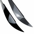 Hdirect 2pcs Auto Headlight Eyebrow Cover Trim Car Decoration Eyelids Compatible With Bmw 4 Series F32 F33 F36 2014-2020 Glossy