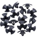 Rexka 15pcs Hood Insulation Retaining Clips For Toyota 53326-08010 Highlander Rav4 Sienna 