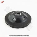 1 Pc 4 100mm Diamond Single Row Grinding Cup Wheel For Concrete Masonry 30 40 Coarse Fast Working