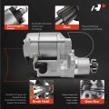 A-premium Starter Motor Compatible With Toyota Camry Avalon 1995-1996 Rav4 1996-2000 Celica 1994-1999 Lexus Es300 0l 2 2l 3 12v