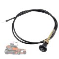 539112439 Choke Cable For Husqvarna Zero Turn Mower Ez 4216 4217 4819 4822 4824 Mz 52 54 61 Rz Series Lawn Replace 539130209 