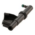 Headlight Washer Nozzle For Volvo S40 2006 2007 2008 2009 2010 2011 Driver Or Passenger Side Replacement 31253730 Black Plastic 