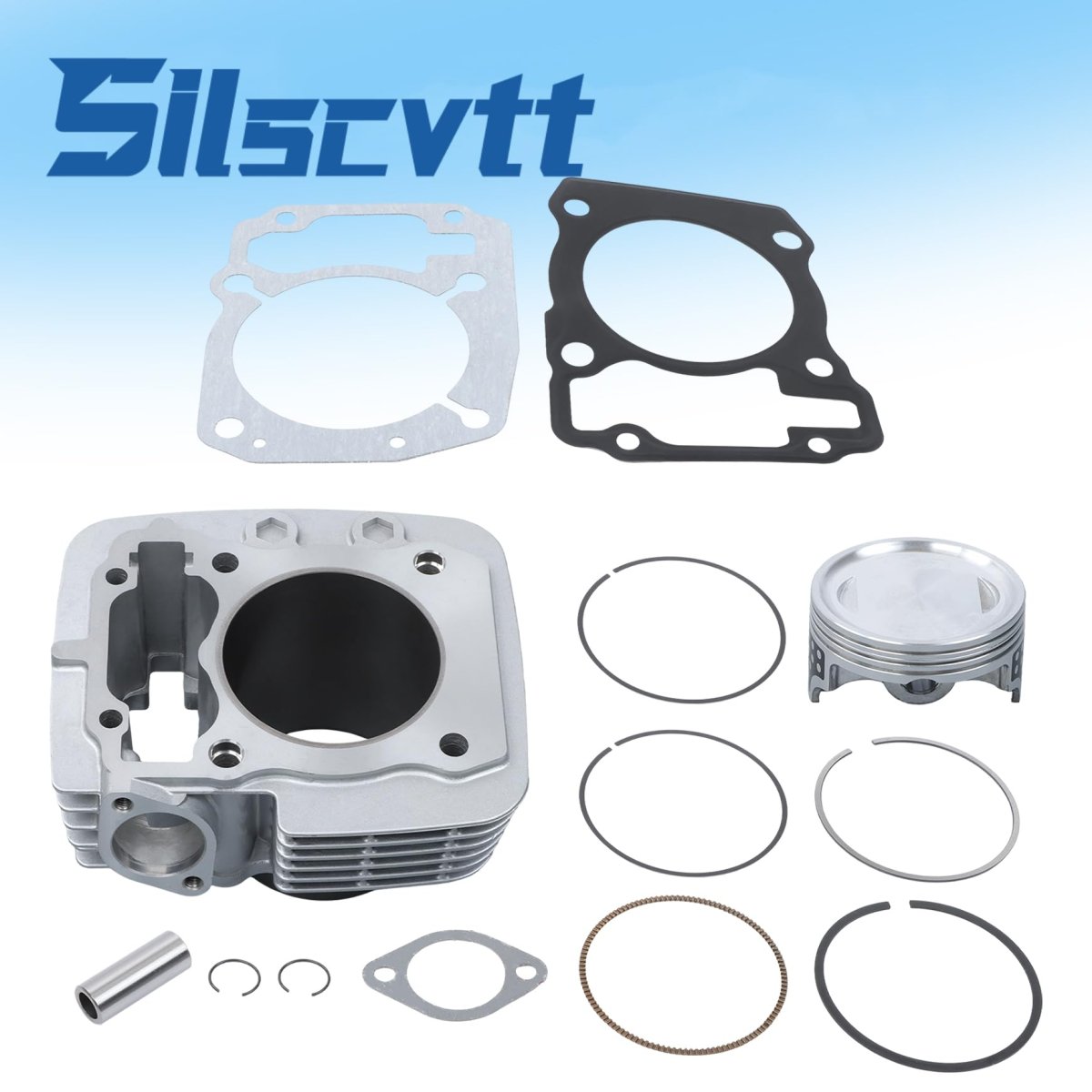 233cc 70mm Cylinder Piston Top End Gasket Kit Replacement For Honda Crf150f 2006 2007 2008 2009 2010-2019