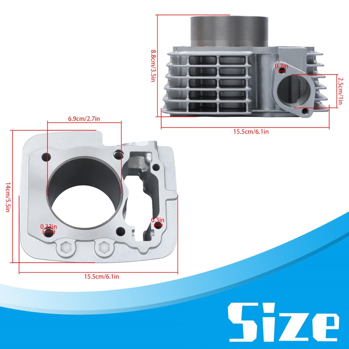 233cc 70mm Cylinder Piston Top End Gasket Kit Replacement For Honda Crf150f 2006 2007 2008 2009 2010-2019