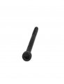 Uxcell M4x60mm 12 9 Alloy Steel Hex Socket Screw Partially Threaded Bolt Black 25pcs
