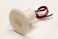 2pcs Marine Boat Led Mini Light In Plastic White Housing Oem 