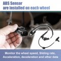 Uxcell Front Left Right Abs Sensor Wheel Speed No 598303s300 598103s300 For Hyundai Sonata Gls Limited Se
