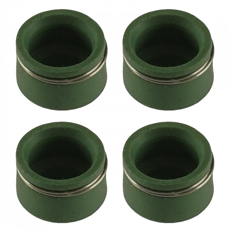 Caltric 4x Valve Stem Seal For Honda Rebel 250 1996-1997 1999-2009 2012