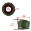 Caltric 4x Valve Stem Seal For Honda Rebel 250 1996-1997 1999-2009 2012
