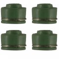 Caltric 4x Valve Stem Seal For Honda Rebel 250 1996-1997 1999-2009 2012