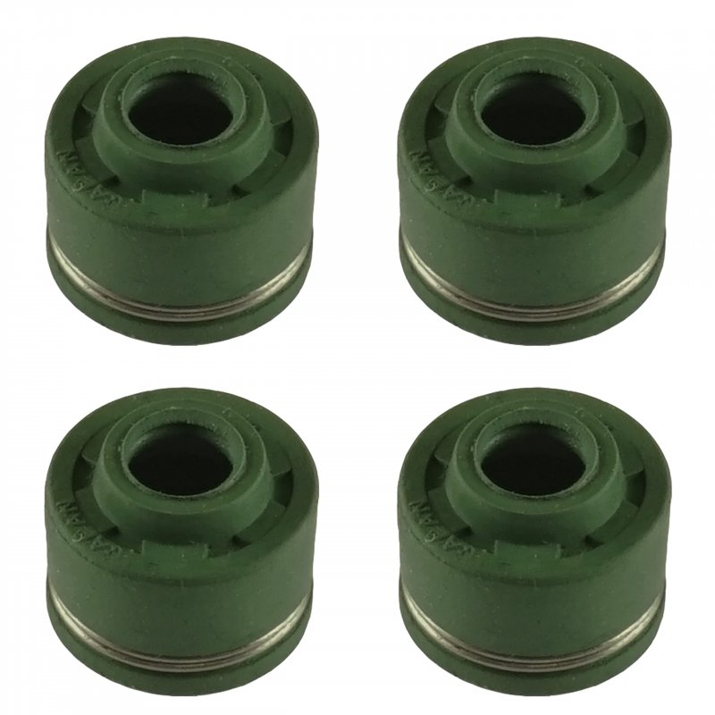 Caltric 4x Valve Stem Seal For Honda Rebel 250 1996-1997 1999-2009 2012