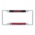 Desert Cactus University Of Hartford Metal License Plate Frame For Front Or Back Car Officially Licensed Dad 