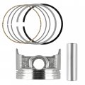 Caltric Engine Cylinder Piston And Ring Set Compatible With Kawasaki 13008-1198 13001-1574