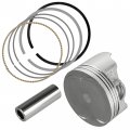 Caltric Engine Cylinder Piston And Ring Set Compatible With Kawasaki 13008-1198 13001-1574