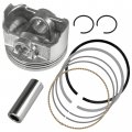 Caltric Engine Cylinder Piston And Ring Set For Kawasaki 13008-1198 13001-1574