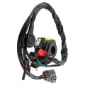 Motoku Head Light On Off High Low Beam Engine Start Stop Kill Handlebar Combination Control Switch For Honda Sportrax 300
