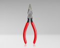 Jonard Bshortnose Short Nose B Type Plier With Orange Handle 6-3 16 Length