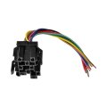 Pigtail Connector For Dodge B1500 B2500 B3500 1995 1996 Female Tin Brass Terminal 8 27 In Tube Length 9 Wire Fits 5019911aa 