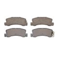 Disc Brake Pads For Toyota Celica And Camry 1990 To 1999 Ceramic Friction Mechanical Pad Wear Sensor Front 1 67 Inner Height 4 