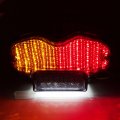 Motorcycle E-marked Led Integrated Blinker Taillight Rear Tail Brake Turn Signals License Plate Light For Suzuki Bandit 600