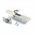 Aexit Building Garage Padlocks Hasps Indoor Sucurity Door Part Electromagnetic Control Dual Wired Connecting Silver Tone Lock