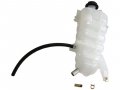 Front Radiator Coolant Reservoir Tank Pressurized With 3-ports Compatible 2008-2018 International Prostar Isx 15 0 Diesel